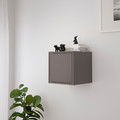 EKET Wall-mounted cabinet combination, dark grey, 35x35x35 cm