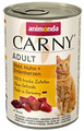 Animonda Carny Adult Cat Food Beef, Chicken & Duck Hearts 400g