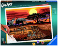 Ravensburger Painting By Numbers CreArt African Landscape 7+