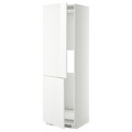 METOD Hi cab f fridge or freezer w 2 drs, white, Ringhult white, 60x60x200 cm