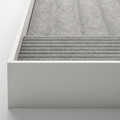 KOMPLEMENT Insert for jewelry, light gray, 25x53x5 cm