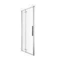 GoodHome Shower Door Ezili 90 cm, chrome/transparent