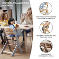 Kinderkraft Highchair High Chair ENOCK, natural