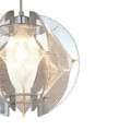 GoodHome Pendant Lamp Bastberg 31cm E27, chrome