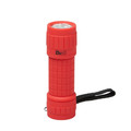 Diall 9 LED Torch 3x AAA, rubber, red