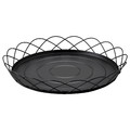 HÖSTAGILLE Decoration tray, black, 48 cm