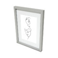 GoodHome Picture Frame Islande 30 x 40 cm, grey