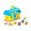 Educational House Shape Sorter, random colours, 12m+