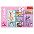 Trefl Children's Puzzle Cute Kittens 60pcs 4+