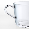 IKEA 365+ Mug, clear glass, 24 cl