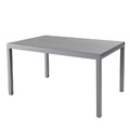 GoodHome Garden Extendable Table Moorea, grey