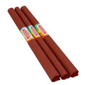 Crepe Paper 50x200cm 10pcs, dark brown