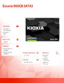 Kioxia SSD Exceria 960GB SATA3 550/540Mb/s