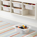 TROFAST Wall storage, white/white, 99x21x30 cm