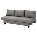 ÄLVDALEN 3-seat sofa-bed, Knisa grey-beige