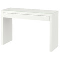 MALM Dressing table, white, 120x41 cm