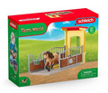 Schleich Pony Box with Iceland Pony Stallion 3+