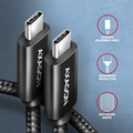 AXAGON USB Cable BUCM2-CM20AB 240W USB-C USB-C, 2.0m