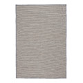 VRENSTED Rug flatwoven, in/outdoor, beige, light blue, 133x195 cm