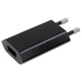 Slim USB charger 230V - 5V/1A black