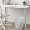 DRÖNJÖNS Wastepaper basket, white