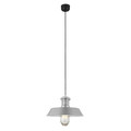 GoodHome Pendant Lamp Genly E27, silver