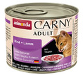 Animonda Carny Adult Cat Food Beef & Lamb 200g