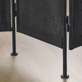 GRÅFJÄLLET Room divider, anthracite, 150x175 cm