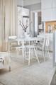 MELLTORP / TEODORES Table and 4 chairs, white