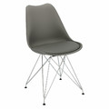 Dining Chair Norden DSR PP, dark grey