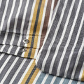 PIGGRÖR Duvet cover and pillowcase, multicolour/striped, 150x200/50x60 cm