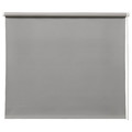 FRIDANS Block-out roller blind, grey, 100x195 cm
