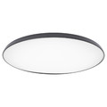 NYMÅNE LED ceiling lamp, anthracite, 45 cm