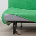 LYCKSELE LÖVÅS 2-seat sofa-bed, Vansbro bright green