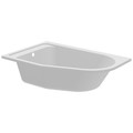 GoodHome Acrylic Bathtub Cavally 145x95 cm, left, asymmetric