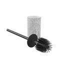 GoodHome Toilet Brush Blenny, white-black