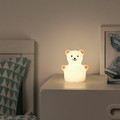 TÖVÄDER LED night light, bear battery-operated