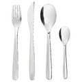 MOPSIG 16-piece flatware set, stainless steel