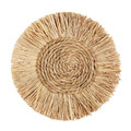 Wall Decoration Rafia 26cm, round