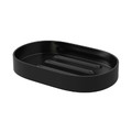 GoodHome Soap Dish Kina, black