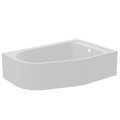 GoodHome Acrylic Bathtub Cavally 145x95 cm, right, asymmetric