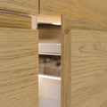 VOXTORP Drawer front, oak effect, 40x10 cm