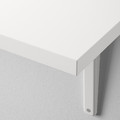 BERGSHULT / TOMTHULT Shelf with bracket, white, 80x30 cm