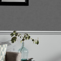 Vinyl Wallpaper on Fleece Moivre, dark grey