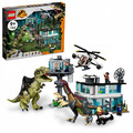 LEGO Jurassic World Giganotosaurus and Therizinosaurus Attack 9+