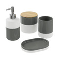 GoodHome Soap Dish Koros, anthracite