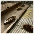 SJÖTÅTEL Rug, flatwoven, grey-yellow, 200x300 cm