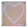 LED Lamp Heart, neon effect