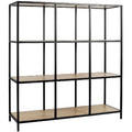 Shelving Unit Loka IX, oak/black