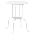 LINDVED Side table, white, 50x68 cm